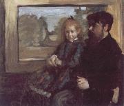 Edouard Manet Helene Rouart on her Father-s Knee oil painting on canvas